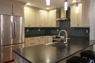 Revamped Rock Hill Kitchen — Interior Design & Decorating project by Rebecca B Interior Design