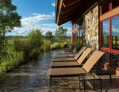 Mountain Retreat Spa — Interior Design & Decorating project by Finial Design