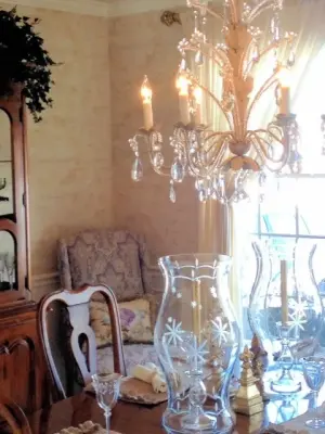 Charming French Country Dining Area — Interior Design & Decorating project by Heidi Thorn