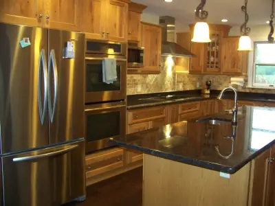 Elegant Country Kitchen Charm — Interior Design & Decorating project by Deborah Roides Interior Design