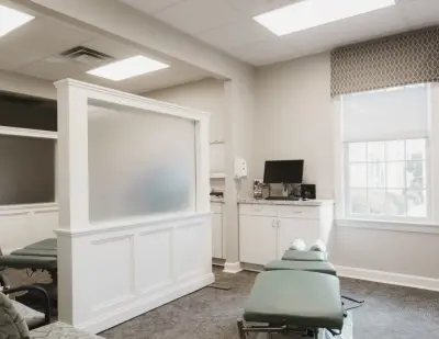 Chiropractic Clinic — Interior Design & Decorating project by Ruth Truman Interiors