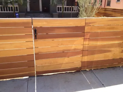 wood fences by RainforestLA,inc.