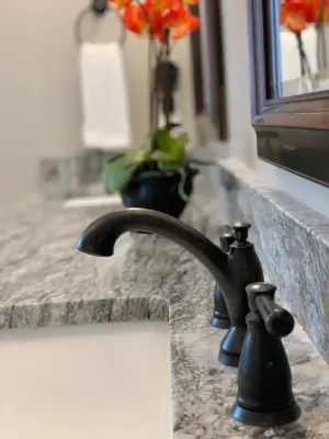 Saddle Ridge Bathroom Renovation — Interior Design & Decorating project by Kristen Oldfield Design