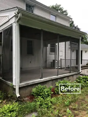 Fernwood Porch Renovation — Interior Design & Decorating project by EDV Home Design
