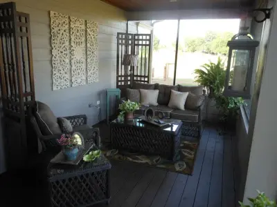 Enclosed Patio — Interior Design & Decorating project by The Irish Lady