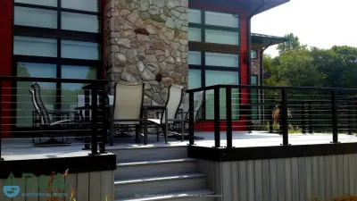 Landscape & Retaining Walls For Custom Vicksburg Home — Landscape Construction project by R&A Landscaping