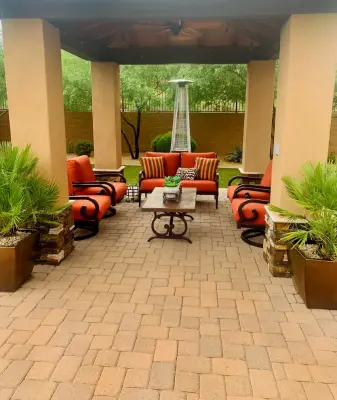 Tranquil Outdoor Renovation — Interior Design & Decorating project by Karen Clothier Design & Interiors