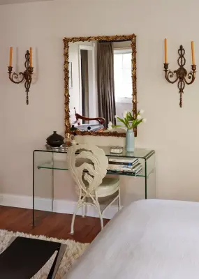 Tranquil Elegant Bedroom — Interior Design & Decorating project by A. Klein Interior Design LLC