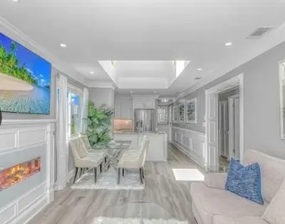 Three-Bedroom Shore Drive — Interior Design & Decorating project by Exclusive Investments, LLC