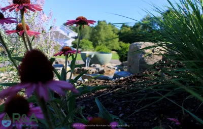 Pondless Waterfall & Decorative Fountains in Ada, MI by R&A Landscaping