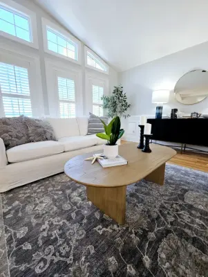 Riverside Retreat on River Vista Drive — Interior Design & Decorating project by Porchlight Interiors LLC