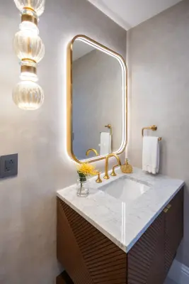 Coastal Townhouse — Interior Design & Decorating project by Vivian Macia Interiors LLC