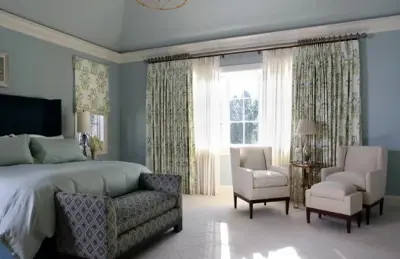 CELESTIAL AZURE — Interior Design & Decorating project by Romancing The Home Interiors