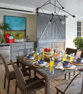 Southern Living Exhibit Home at Bluejack National Golf Community — Interior Design & Decorating project by Chairma Design Group