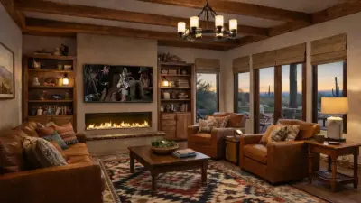 Carefree, AZ Southwest-Inspired Residence — Interior Design & Decorating project by Park Avenue Design, Inc