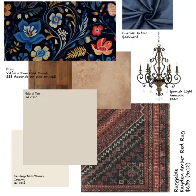 Hispanic Atmosphere — Interior Design & Decorating project by SJ Design & Decor