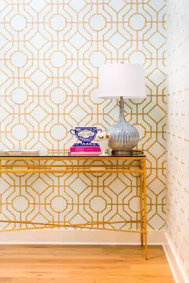 Spring Enthusiasm Entryway and Sleeping Area — Interior Design & Decorating project by Maureen Stevens Design