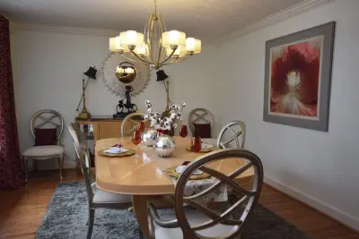 Springboro Elegant Dining Area — Interior Design & Decorating project by Tipp Interiors