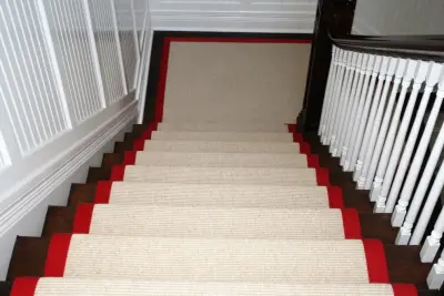Remsenburg Stair Runner Installation — Interior Design & Decorating project by Dream Windows & Interiors