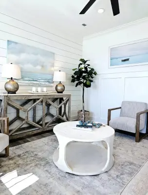 Breathtaking Coastal Venue on Atkinson Road — Interior Design & Decorating project by Porchlight Interiors LLC