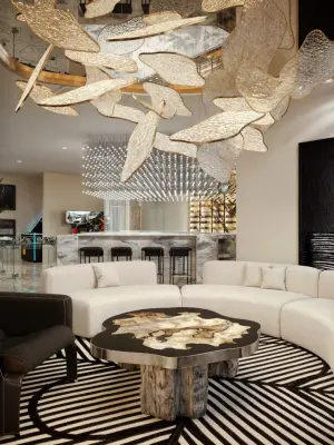 Underground Transformation of Bachelor Restaurant Residence — Interior Design & Decorating project by K-SAMONE & CO | Evocative Interiors & Architecture