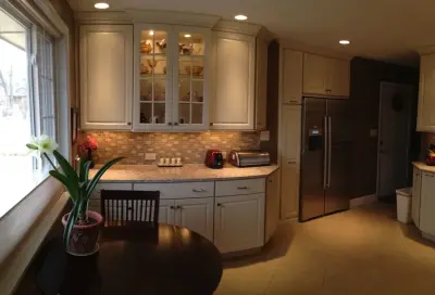 Metamorphosis of a Suburban Kitchen — Interior Design & Decorating project by Komlos Design Group