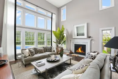 SOUTHAMPTON FIELDS, SOUTHAMPTON NY — Interior Design & Decorating project by Blue Ocean Design