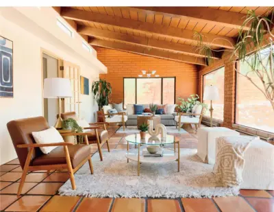 Family Room Summer Trail — Interior Design & Decorating project by Saguaro Home Design