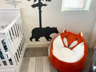 Joyful Traveler's Nursery — Interior Design & Decorating project by Karen Clothier Design & Interiors