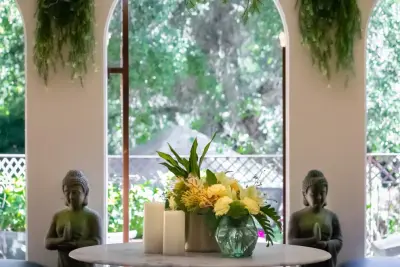 Sycamore Mineral Springs Wellness Retreat — Interior Design & Decorating project by JCE Interiors