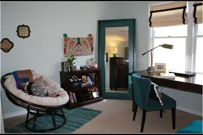 Bohemian Bedroom for a Teen Girl — Interior Design & Decorating project by Amy Spencer Interiors