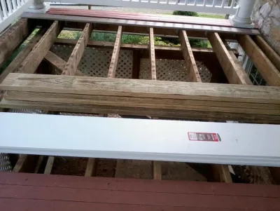 Porch Project — Landscape Construction project by Reese's Landscape Nursery