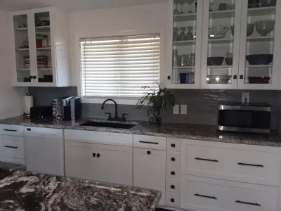 Eternal White Kitchen — Interior Design & Decorating project by Gracelynn Interiors (Designs By Lauren Tait)