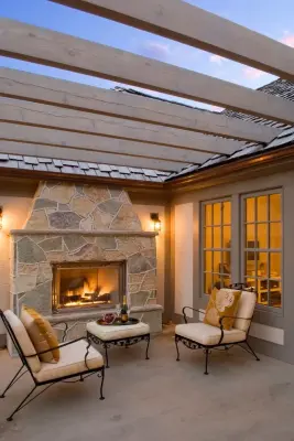 Serene Veranda — Interior Design & Decorating project by Shannon Allen Design
