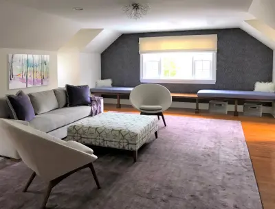 Serene Escape — Interior Design & Decorating project by Kathleen Goodwin Interiors
