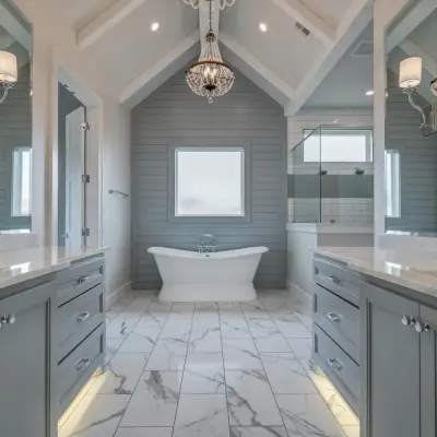 Transformative Bath — Interior Design & Decorating project by Design By Kimberly Vaughan