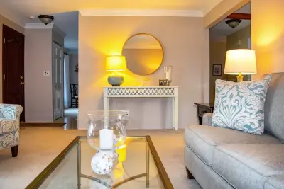 Living Room Transformation — Interior Design & Decorating project by Carine Nahed Designs