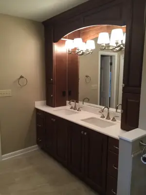 Master Bathroom Makeover — Interior Design & Decorating project by Sylvie Del Duca Interior Designs Services