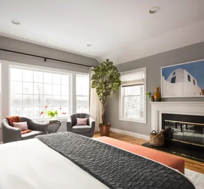 Canopy Primary Suite — Interior Design & Decorating project by Christina Byers Design