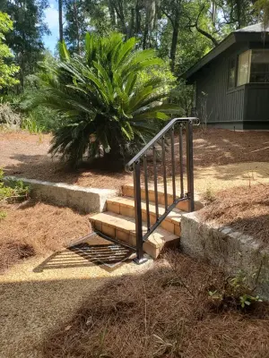 Railing Setup — Handyman Services project by Skull Creek Handyman, LLC