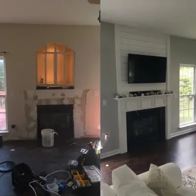 2018 Renovation Before and After by Kiger Custom Creations