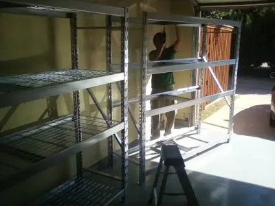 Storage Shelves for the Garage — Handyman Services project by Swift Handyman Services