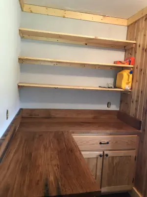 Custom Built-in Laundry Room — Handyman Services project by Kiger Custom Creations