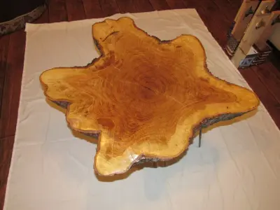 Tree Stump Side Tables — Handyman Services project by Kiger Custom Creations