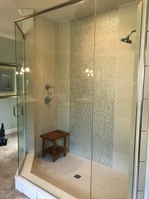 Renovated Master Bathroom — Handyman Services project by Harris Services