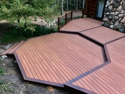 Log Home Living Deck Initiative by Renew It Decks