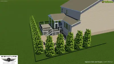 Three-Dimensional Design — Deck Building & Repair project by Signature Deck & Pergola Co.