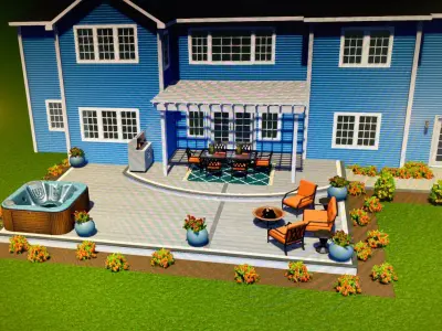 Deck Design Concepts by Renew It Decks