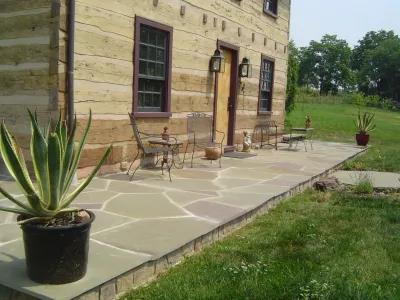 Stonework, landscape design & plantings - Emmitsburg, MD — Landscape Construction project by Rock Water Farm