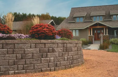 Retaining Walls — Landscape Construction project by Rockwood Retaining Walls/corp